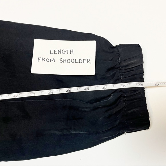 Everlane Party of One Jumpsuit XS black solid minimalist sleeveless cropped slip - Picture 12 of 13